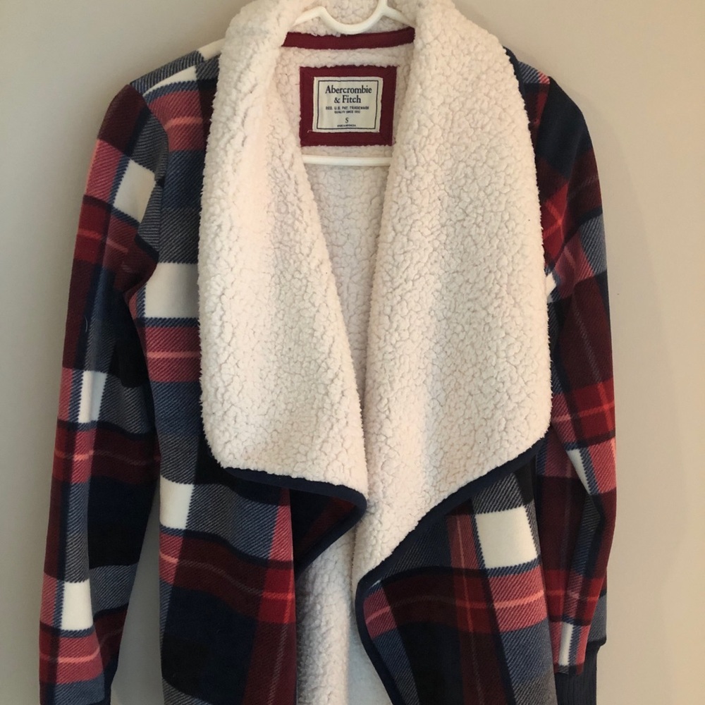 Abercrombie and Fitch Sherpa Cardigan